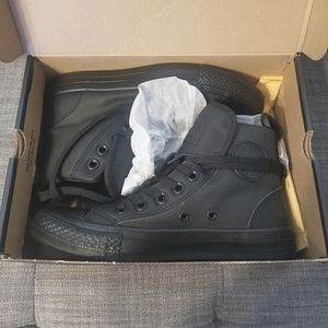 Converse Unisex Star High Top Black Shoes 144662C